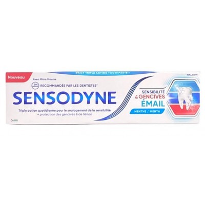 Comprar SENSODYNE SENSIBILIDAD ENCIAS & ESMALTE 75 ML al mejor precio en NuestraFarma, tu farmacia online