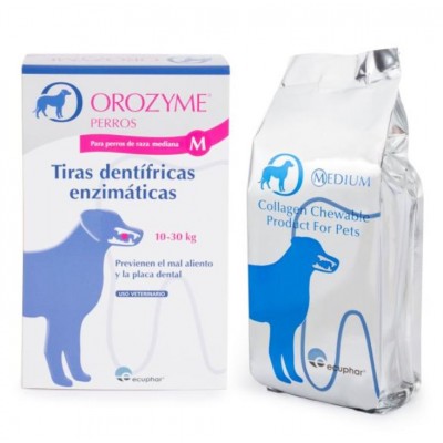 Comprar ECUPHAR OROZYME PERROS TIRAS DENTIFRICAS ENZIMATICAS TALLA M al mejor precio en NuestraFarma, tu farmacia online