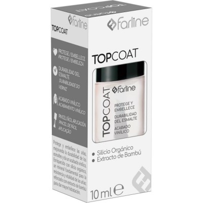 Comprar FARLINE TOPCOAT ESMALTE DE UÑAS 10 ML al mejor precio en NuestraFarma, tu farmacia online