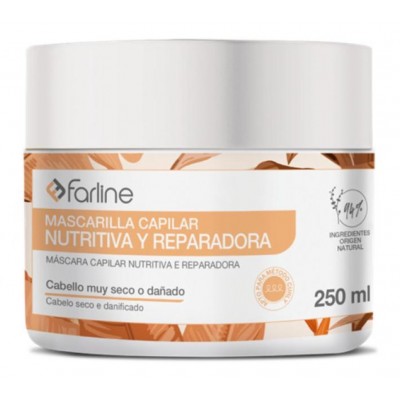 Comprar FARLINE MASCARILLA CAPILAR NUTRITIVA Y REPARADORA 250 ML al mejor precio en NuestraFarma, tu farmacia online