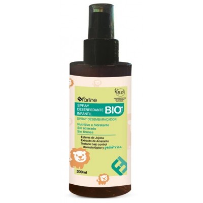 Comprar FARLINE SPRAY DESENREDANTE INFANTIL BIO 200 ML al mejor precio en NuestraFarma, tu farmacia online