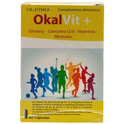 Comprar OKALVIT+ 60 CAPSULAS al mejor precio en NuestraFarma, tu farmacia online