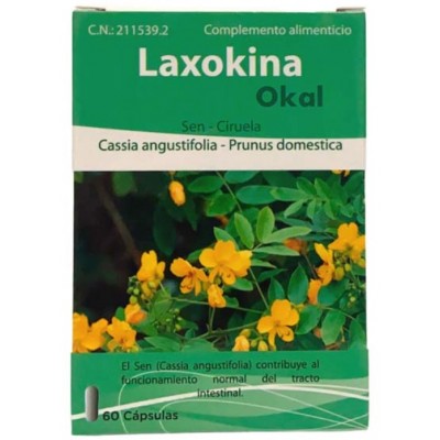 Comprar OKAL LAXOKINA 60 CAPSULAS al mejor precio en NuestraFarma, tu farmacia online