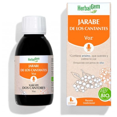 Comprar HERBALGEM JARABE DE LOS CANTANTES 250 ML al mejor precio en NuestraFarma, tu farmacia online