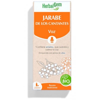 Comprar HERBALGEM JARABE DE LOS CANTANTES 250 ML al mejor precio en NuestraFarma, tu farmacia online
