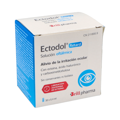 Comprar ECTODOL RETARD SOLUCION OFTALMICA 30 MONODOSIS 0,4 ML al mejor precio en NuestraFarma, tu farmacia online
