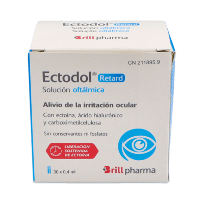Comprar ECTODOL RETARD SOLUCION OFTALMICA 30 MONODOSIS 0,4 ML al mejor precio en NuestraFarma, tu farmacia online