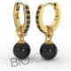 BIOJOUX PENDIENTES BROOKLIN PERLA NEGRA 12 MM BJT275 1 PAR