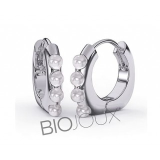 BIOJOUX PENDIENTES DOLORES PERLAS 18 MM BJT316 1 PAR