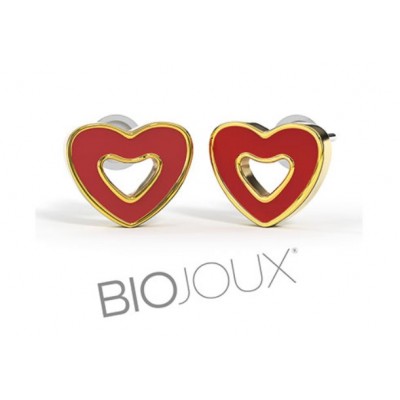 Comprar BIOJOUX PENDIENTES MI PRIMER CORAZON ROJO 8 MM BJT715 1 PAR al mejor precio en NuestraFarma, tu farmacia online
