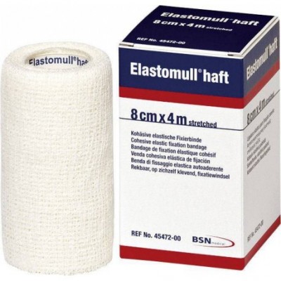 Comprar VENDA ELASTICA COHESIVA ELASTOMULL HAFT 8 CM X 4 M al mejor precio en NuestraFarma, tu farmacia online