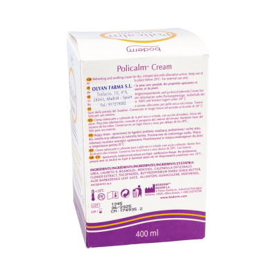 Comprar BODERM POLICALM CREMA 400 ML al mejor precio en NuestraFarma, tu farmacia online