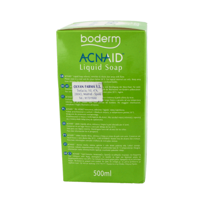 Comprar BODERM ACNAID JABON LIQUIDO 500 ML al mejor precio en NuestraFarma, tu farmacia online