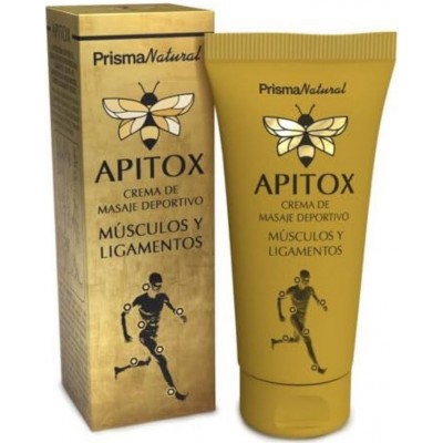 Comprar APITOX CREMA DE MASAJE DEPORTIVO MUSCULOS Y LIGAMENTOS 60 ML al mejor precio en NuestraFarma, tu farmacia online