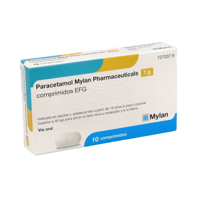 Comprar PARACETAMOL COOPER EFG 1 g 10 COMPRIMIDOS al mejor precio en NuestraFarma, tu farmacia online