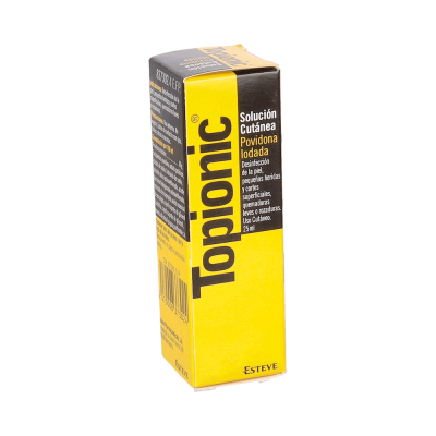 Comprar TOPIONIC 100 MG/ML SOLUCION CUTANEA 1 FRASCO 25 ML al mejor precio en NuestraFarma, tu farmacia online