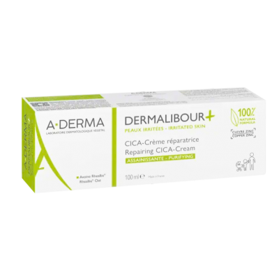 Comprar A-DERMA DERMALIBOUR+ CICA-CREMA REPARADORA 100 ML al mejor precio en NuestraFarma, tu farmacia online