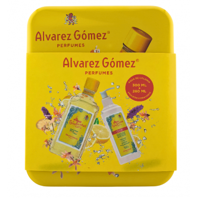Comprar ALVAREZ GOMEZ AGUA DE COLONIA 300 ML + EMULSION HIDRATANTE 280 ML al mejor precio en NuestraFarma, tu farmacia online