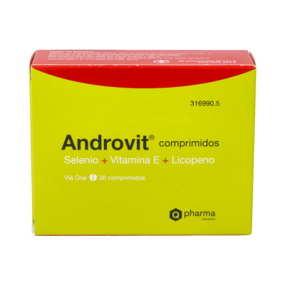 Comprar ANDROVIT 30 COMPRIMIDOS al mejor precio en NuestraFarma, tu farmacia online
