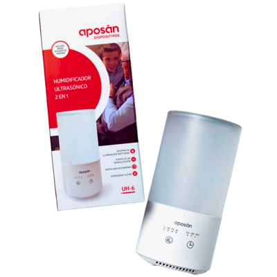 Comprar APOSAN HUMIDIFICADOR ULTRASONICO UH-6 1 UNIDAD al mejor precio en NuestraFarma, tu farmacia online