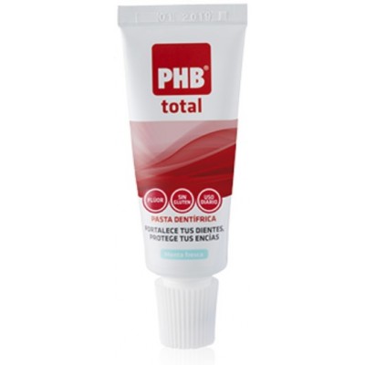 Comprar PHB TOTAL PASTA DE DIENTES 25 ML al mejor precio en NuestraFarma, tu farmacia online