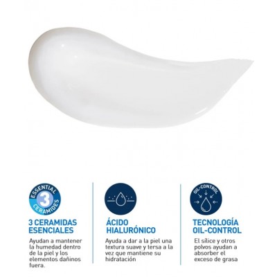 Comprar CERAVE OIL CONTROL GEL-CREMA HIDRATANTE 52 ML al mejor precio en NuestraFarma, tu farmacia online