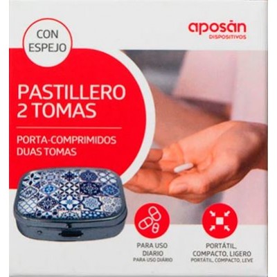 Comprar APOSAN PASTILLERO DIARIO DE 2 TOMAS al mejor precio en NuestraFarma, tu farmacia online