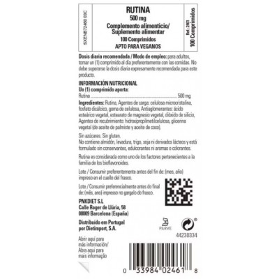 Comprar SOLGAR RUTINA 500MG 100 COMPRIMIDOS al mejor precio en NuestraFarma, tu farmacia online
