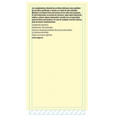 Comprar SOLGAR MAGNESIO+VITAMINA B6 250 COMPRIMIDOS al mejor precio en NuestraFarma, tu farmacia online