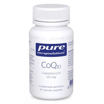 Comprar PURE ENCAPSULATIONS COQ10 30 CAPSULAS al mejor precio en NuestraFarma, tu farmacia online