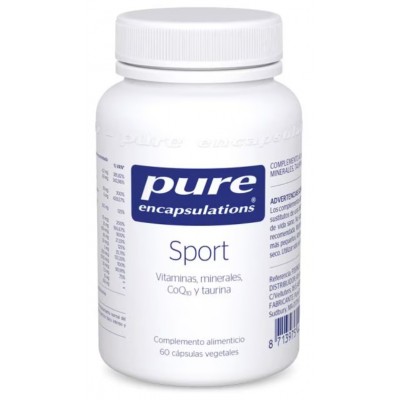 Comprar PURE ENCAPSULATIONS SPORT 60 CAPSULAS al mejor precio en NuestraFarma, tu farmacia online