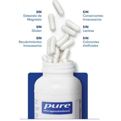Comprar PURE ENCAPSULATIONS MAGNESIO BISGLICINATO 90 CAPSULAS al mejor precio en NuestraFarma, tu farmacia online