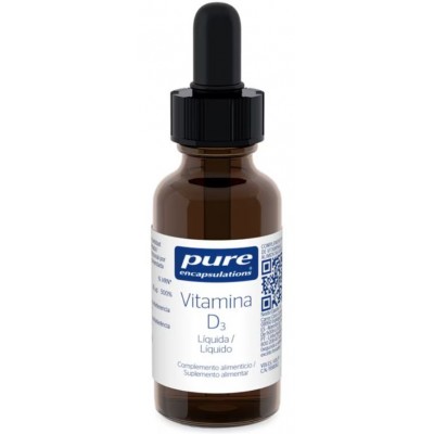 Comprar PURE ENCAPSULATIONS VITAMINA D3 22,5 ML al mejor precio en NuestraFarma, tu farmacia online