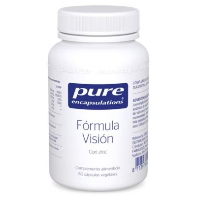 Comprar PURE ENCAPSULATIONS VISION 60 CAPSULAS al mejor precio en NuestraFarma, tu farmacia online