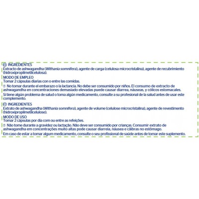 Comprar PURE ENCAPSULATIONS ASHWAGANDHA 60 CAPSULAS al mejor precio en NuestraFarma, tu farmacia online