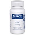 PURE ENCAPSULATIONS ZINC 15 MG 60 CAPSULAS VEGETALES