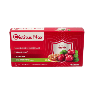 Comprar CISTITUS NOX 30 COMPRIMIDOS al mejor precio en NuestraFarma, tu farmacia online