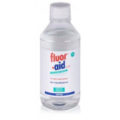 Comprar FLUOR AID 0,05 COLUTORIO DIARIO 500 ML al mejor precio en NuestraFarma, tu farmacia online