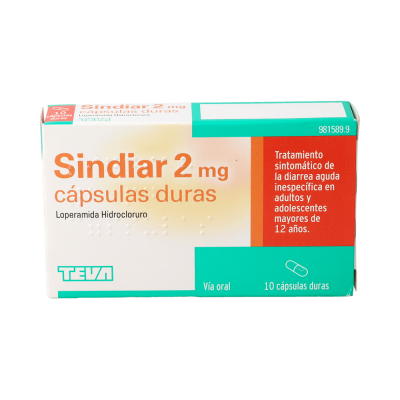 Comprar SINDIAR 2 MG 10 CAPSULAS al mejor precio en NuestraFarma, tu farmacia online