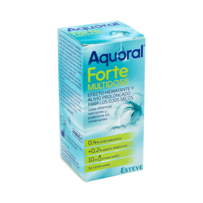 Comprar AQUORAL FORTE MULTIDOSIS GOTAS OFTALMICAS LUBRIC al mejor precio en NuestraFarma, tu farmacia online