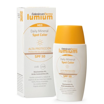 Comprar GALENICUM DERMA LUMIUM DAILY MINERAL SPOT COLOR SPF 50 50 ML al mejor precio en NuestraFarma, tu farmacia online