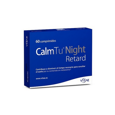 Comprar CALM TU NIGHT RETARD 60 COMPRIMIDOS al mejor precio en NuestraFarma, tu farmacia online