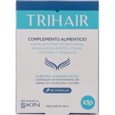 Comprar IDP TRIHAIR 60 CAPSULAS al mejor precio en NuestraFarma, tu farmacia online