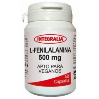 INTEGRALIA L-FENILALANINA 500 MG 50 CAPSULAS
