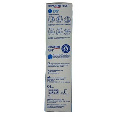 Comprar RHINOMER PLUS BEBES Y ADULTOS FUERZA 1 SUAVE SPRAY 125 ML al mejor precio en NuestraFarma, tu farmacia online