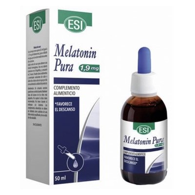 Comprar MELATONIN PURA GOTAS ESI 1,90 MG 50 ML al mejor precio en NuestraFarma, tu farmacia online