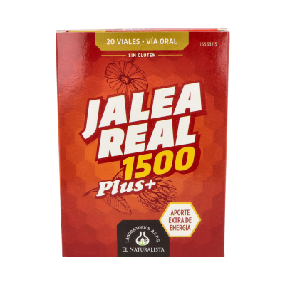 Comprar EL NATURALISTA JALEA REAL 1500 PLUS+ 20 VIALES 10 ML al mejor precio en NuestraFarma, tu farmacia online