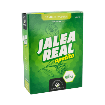 Comprar EL NATURALISTA JALEA REAL APETITO 20 VIALES 10 ML al mejor precio en NuestraFarma, tu farmacia online