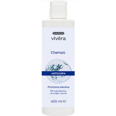 Comprar ACOFARMA VIVERA CHAMPU ANTICASPA 400 ML al mejor precio en NuestraFarma, tu farmacia online