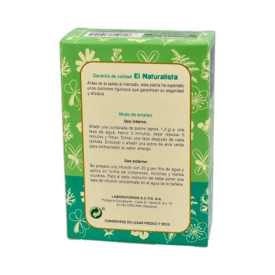 Comprar EL NATURALISTA MANZANILLA DE MAHON/AMARGA 50 G al mejor precio en NuestraFarma, tu farmacia online